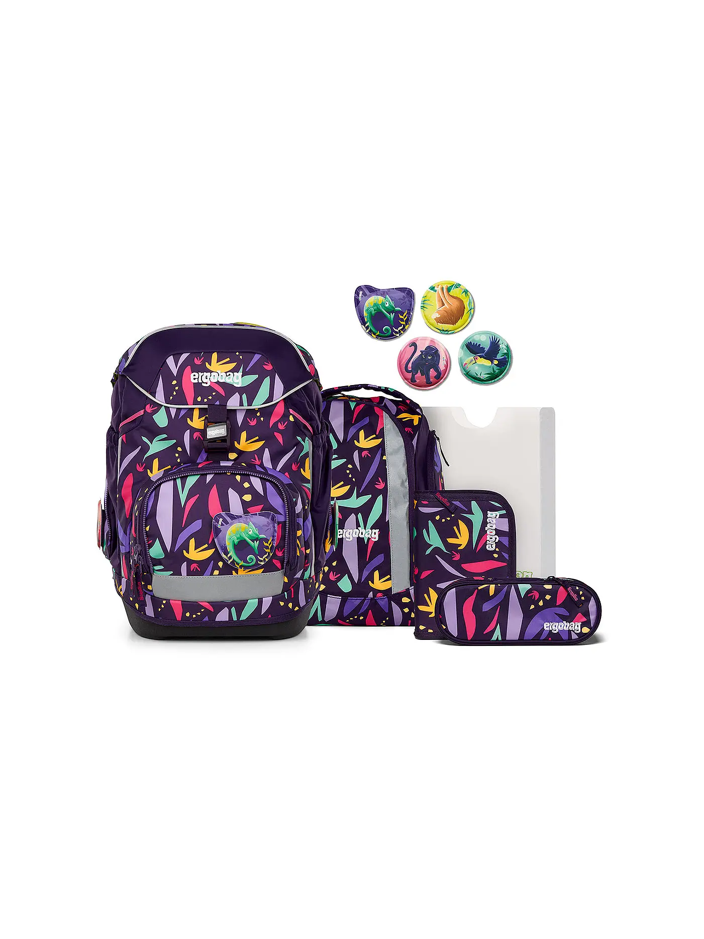 ERGOBAG | Schultasche Set 6tlg Pack Ambärzonas | 